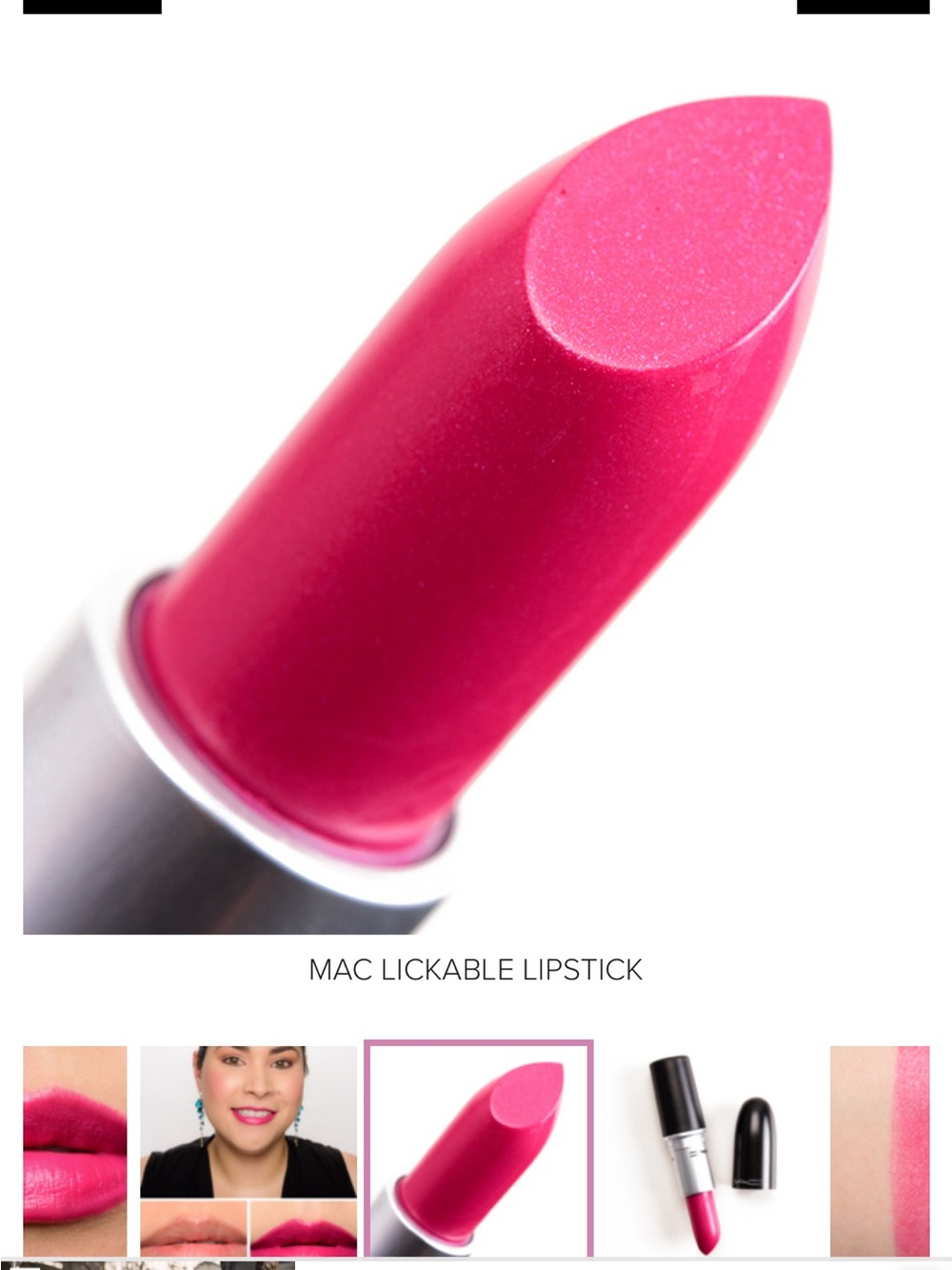 MAC Cosmetics Cremesheen Lipstick in Lickable- Discontinued